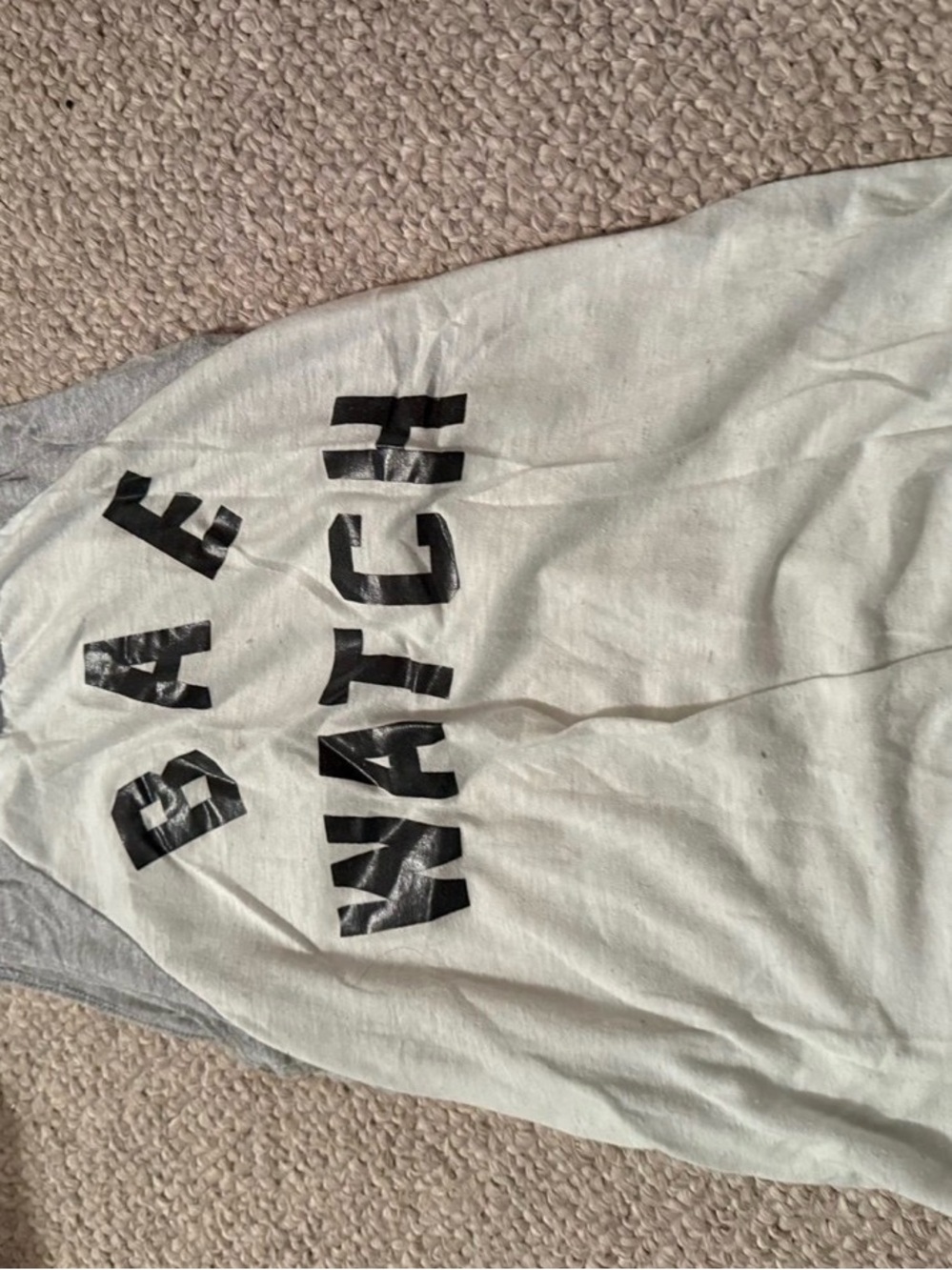 Charlotte Russe Light Mint Graphic Tee with Black Lettering
